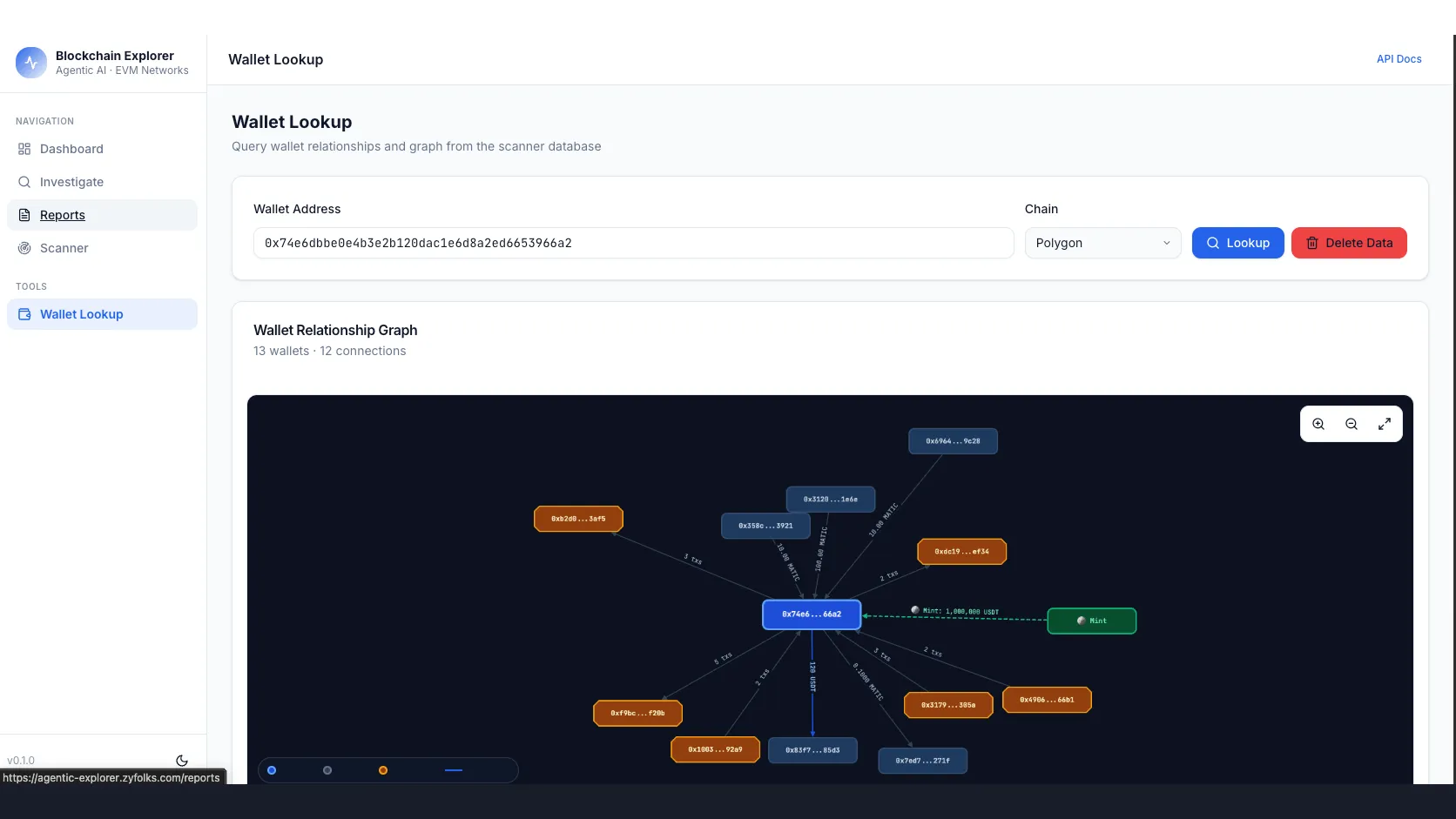 AI Blockchain Explorer