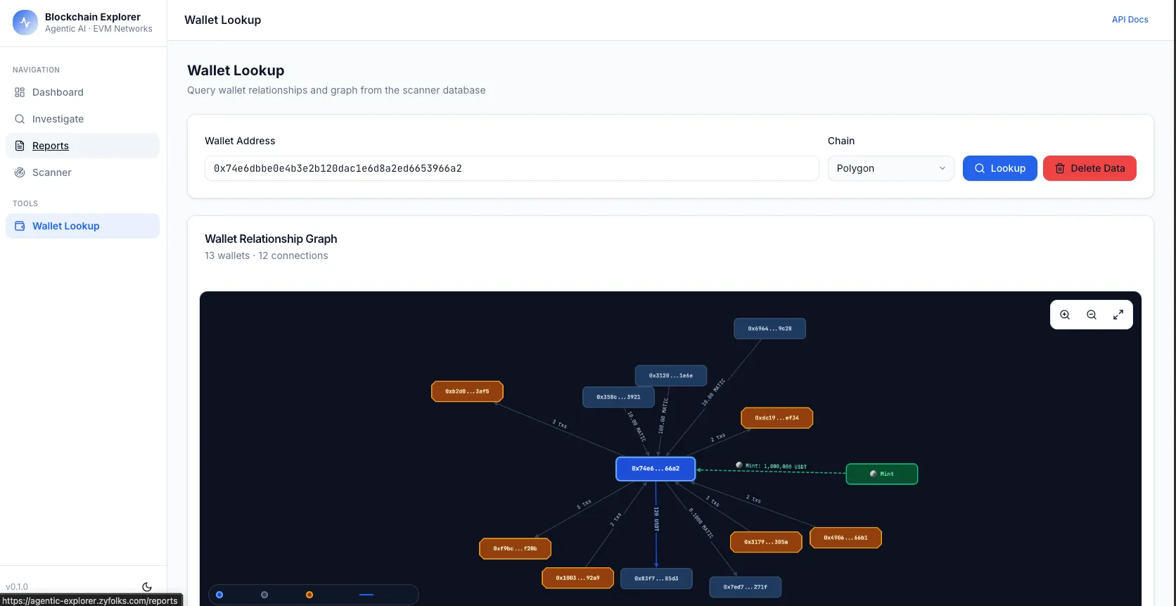 AI Blockchain Explorer