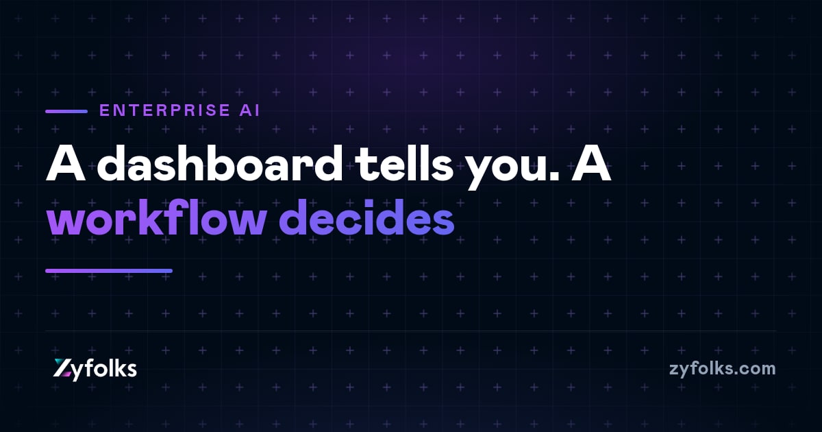 Why Enterprise AI Just Moved From Dashboards to Decision Workflows