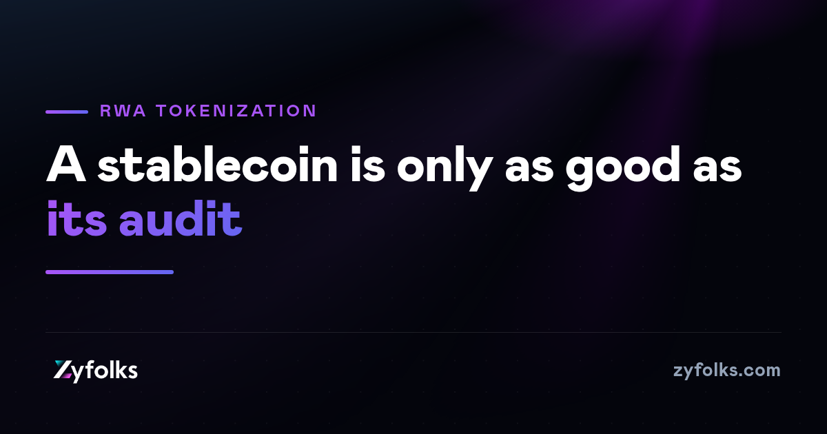 What It Really Takes to Build a Gold-Backed Stablecoin (and Why the Audit Is the Whole Point)