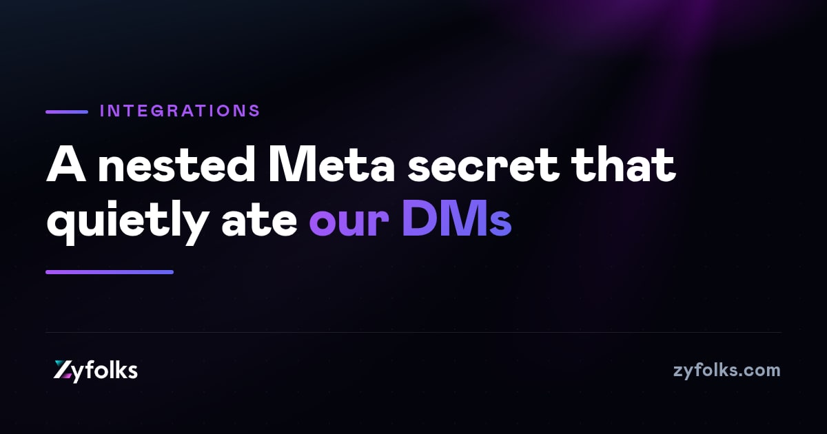 Why Our Instagram DM Webhooks Were Silently Failing