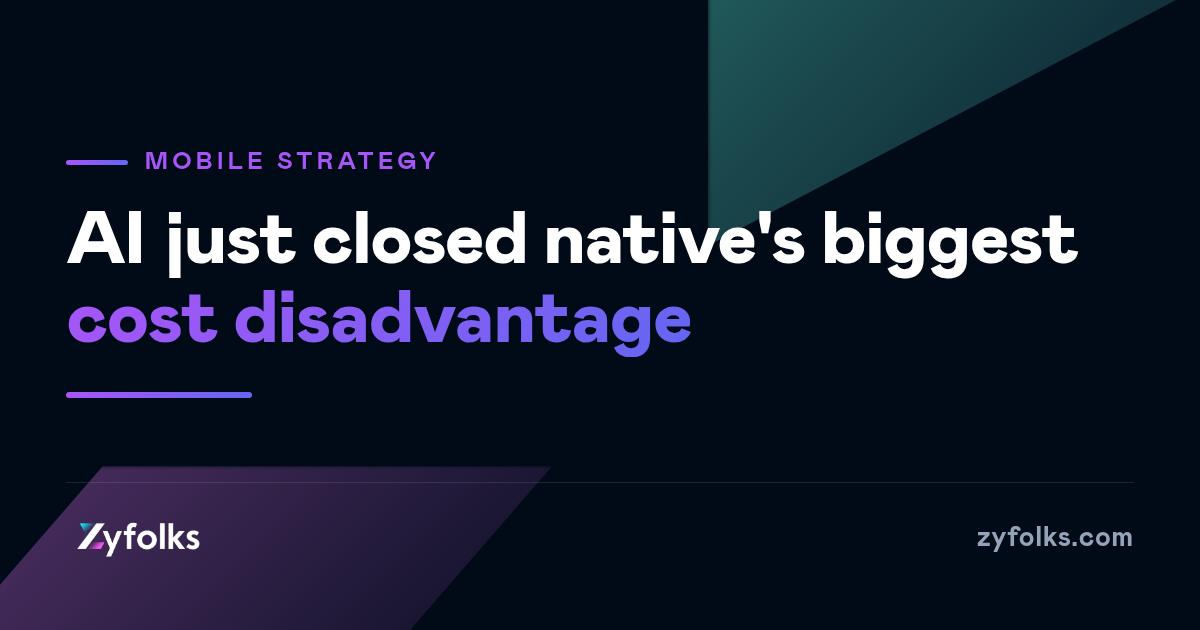 React Native vs Native Android in 2026: Why the Old Cost Math No Longer Holds