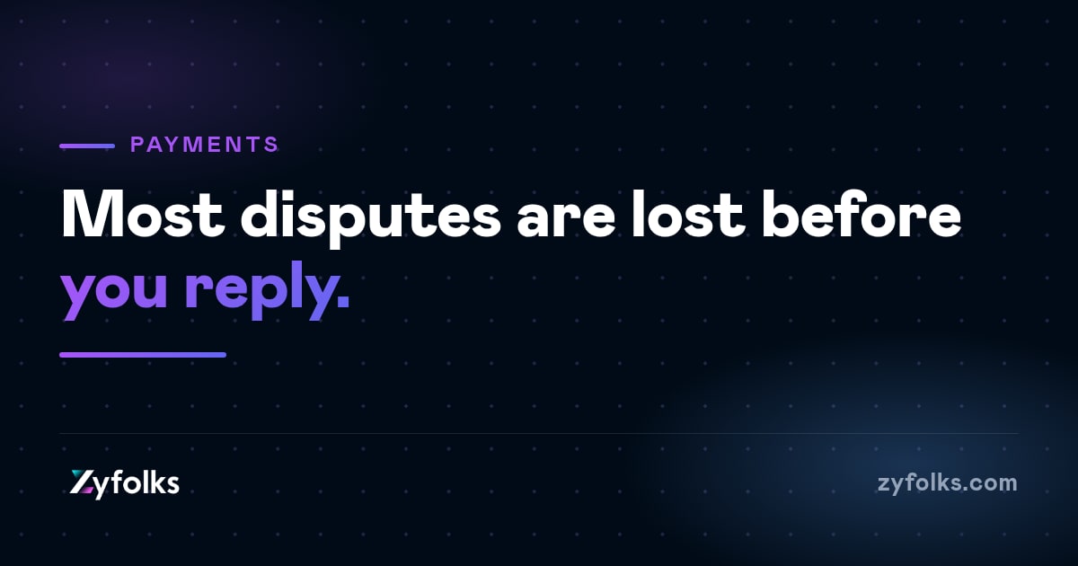 You're Losing Chargeback Disputes Before You Even Respond — Stripe's 1-Million-Case Study Proves It